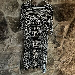 Cotton tee shirt tunic/dress